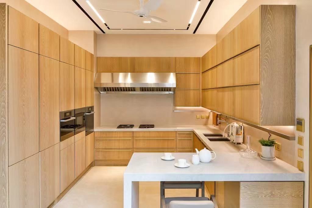 Designed kitchen interior
